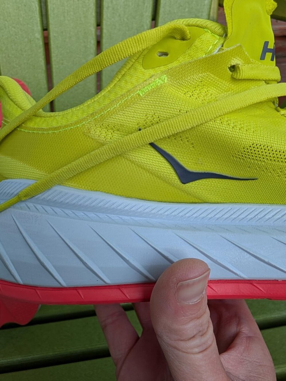 Hoka Carbon X2 Women's 9.5 - Bright Yellow - Picture 2 of 6